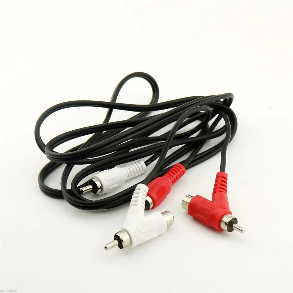 1 шт. Стерео аудиокабель RCA 2 + штекера м 50 см|cable 2|male malemale audio cable |