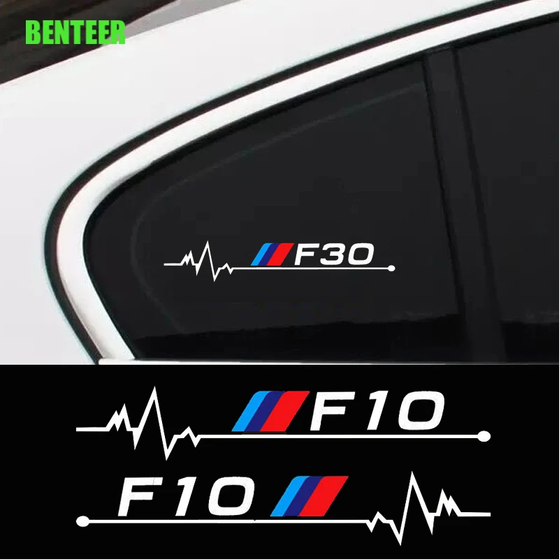 2 шт. Мощность для мотоспорта автомобилей Windows Стикеры BMW F01 F02 F10 F20 F30 F31 F34 F48 F87 |
