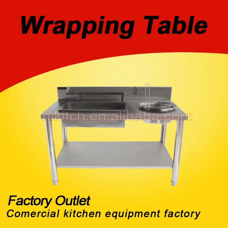 Wrapping Powder Making Table/ Floor Standing Wrapping
