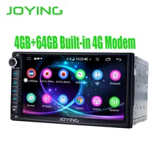 7 “Octa Core Doppio 2Din Universale Unità di Testa Android Car Radio Stereo GPS Autoradio Multimedia Player Built-In DSP 4G Modulo