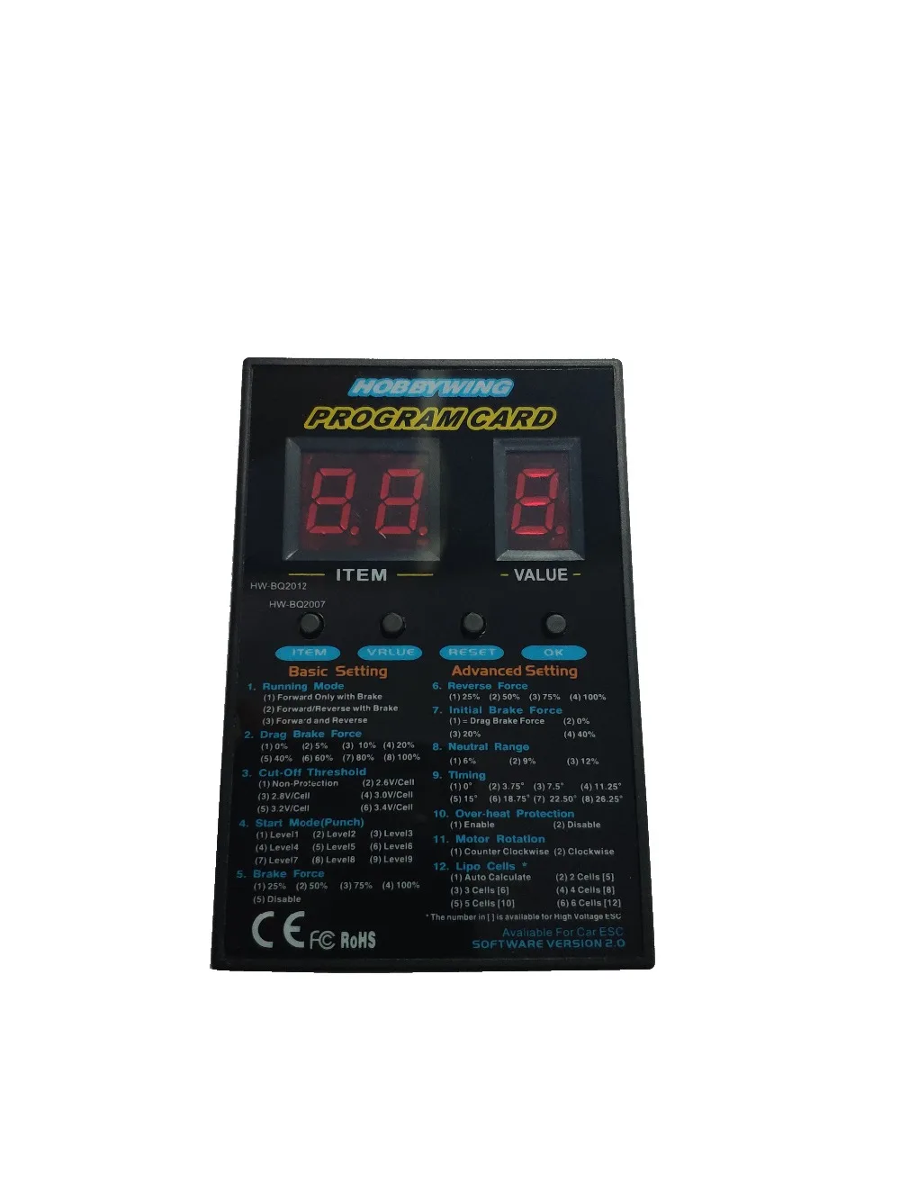 rc card for car