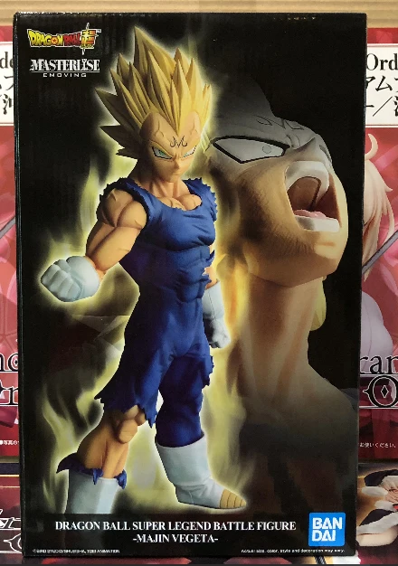 

Genuine BANDAI SPIRITS Banpresto LEGEND BATTLE FIGURE Dragon Ball SUPER Super Saiyan Manjin Vegeta Collection Figure