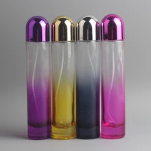 1Pcs High Quality Perfume Bottle Glass spray atomizer mushroom head shape 60ML 4 colors optional