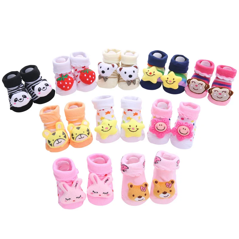 

0-12 Month Baby Socks Cute Cartoon Pattern Infant Sock Anti Slip Floor Socks Kids Newborn Sock Baby Accessories