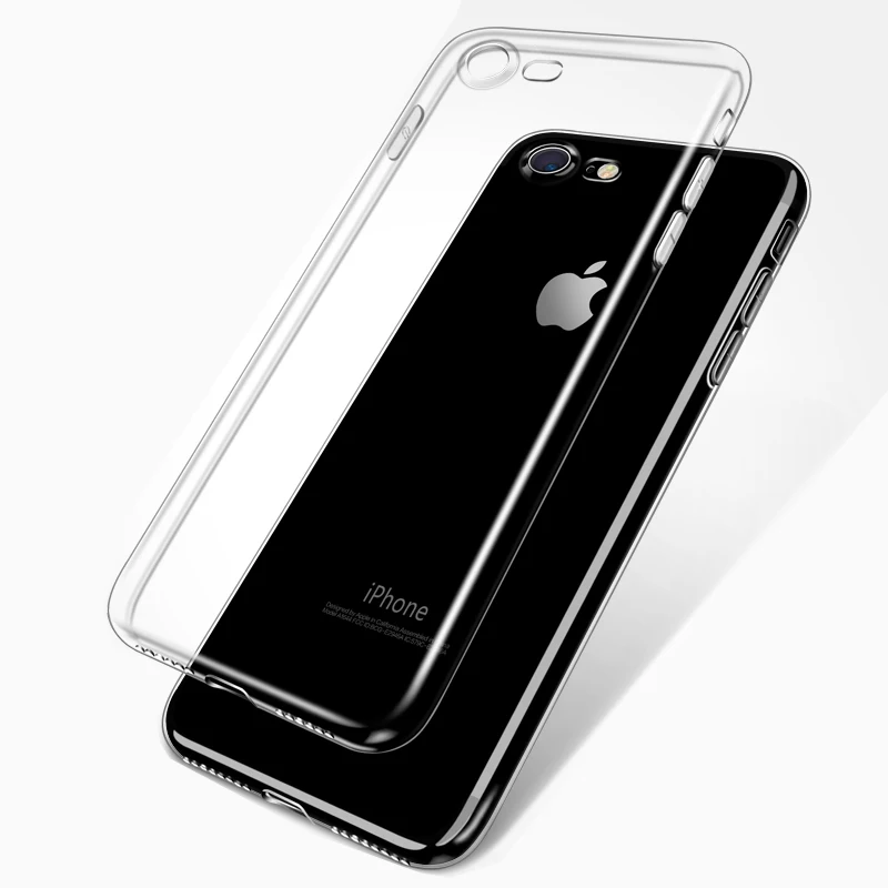 

Ultra Slim TPU Case For iPhone 5S SE 6 6s for iPhone 6Plus 6sPlus 7 7Plus 8Plus XS XR XS MAX Transparent silicon clear case