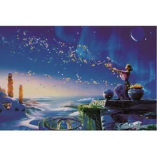 Сказочные цветы рассеяния Флуоресцентный пазл 1000 шт. Серебристые паззлы 1000 для взрослых kids'cool 1000 шт. Пазлы