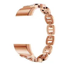 CARPRIE Роскошный Кристалл Нержавеющая сталь металлический браслет ремешок для Fitbit заряд 2 дропшиппинг авг 16