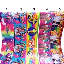 50 ярдов Индивидуальные Ленты мультфильм печатных блесток ленты