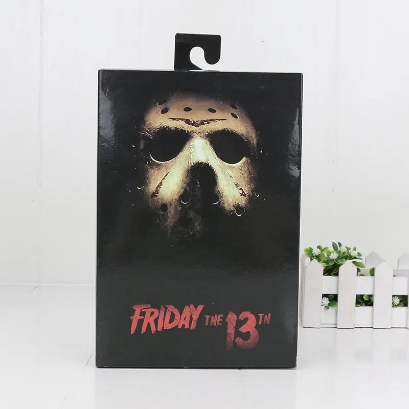 NECA 3D Friday figure 13th Freddy vs Jason Voorhees фигурка ПВХ фильм ужасов коллекционные вещи модель игрушки - Цвет: 1 in box