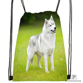 

Custom Yorkshire Terrier Puppy Dog #2 Drawstring Backpack Bag Cute Daypack Kids Satchel (Black Back) 31x40cm#180531-02-37