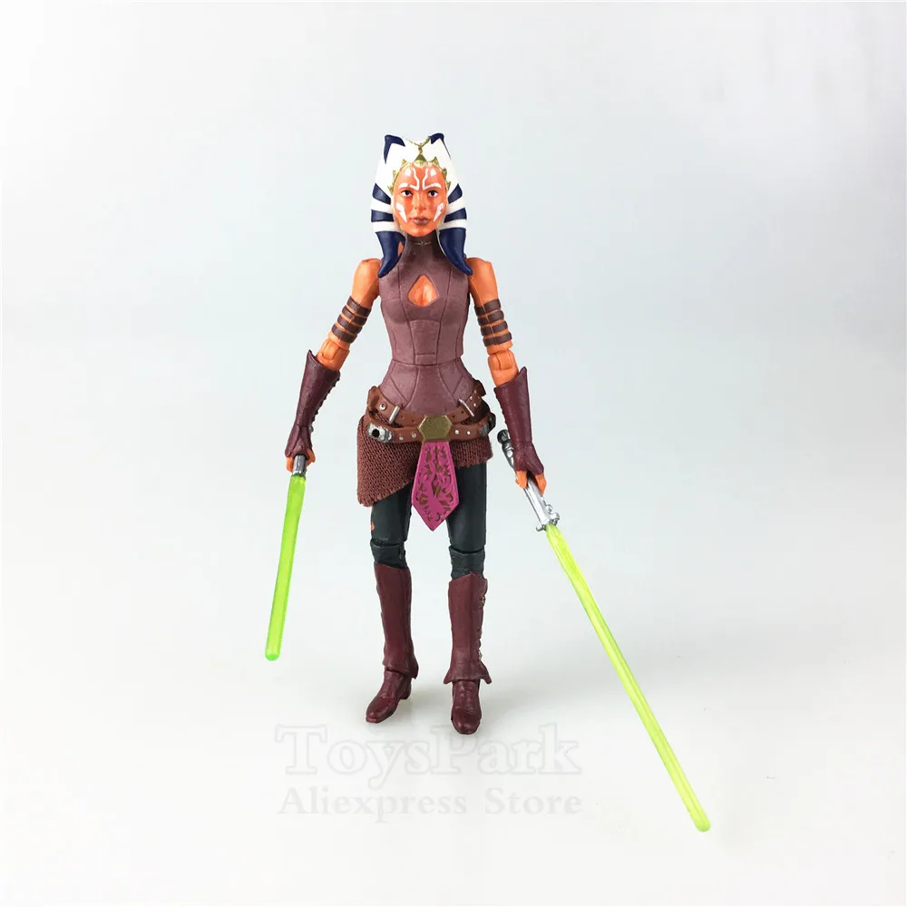

ToysPark Star Wars 3.75" Jedi Ahsoka Tano Action Figure Black Series Walmart Exclusive Series Collection Loose No Retail Box