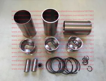 

LL385B Piston + Cylinder liner (Cylinder sleeve) + Piston ring, Laidong diesel engine parts, LL385B