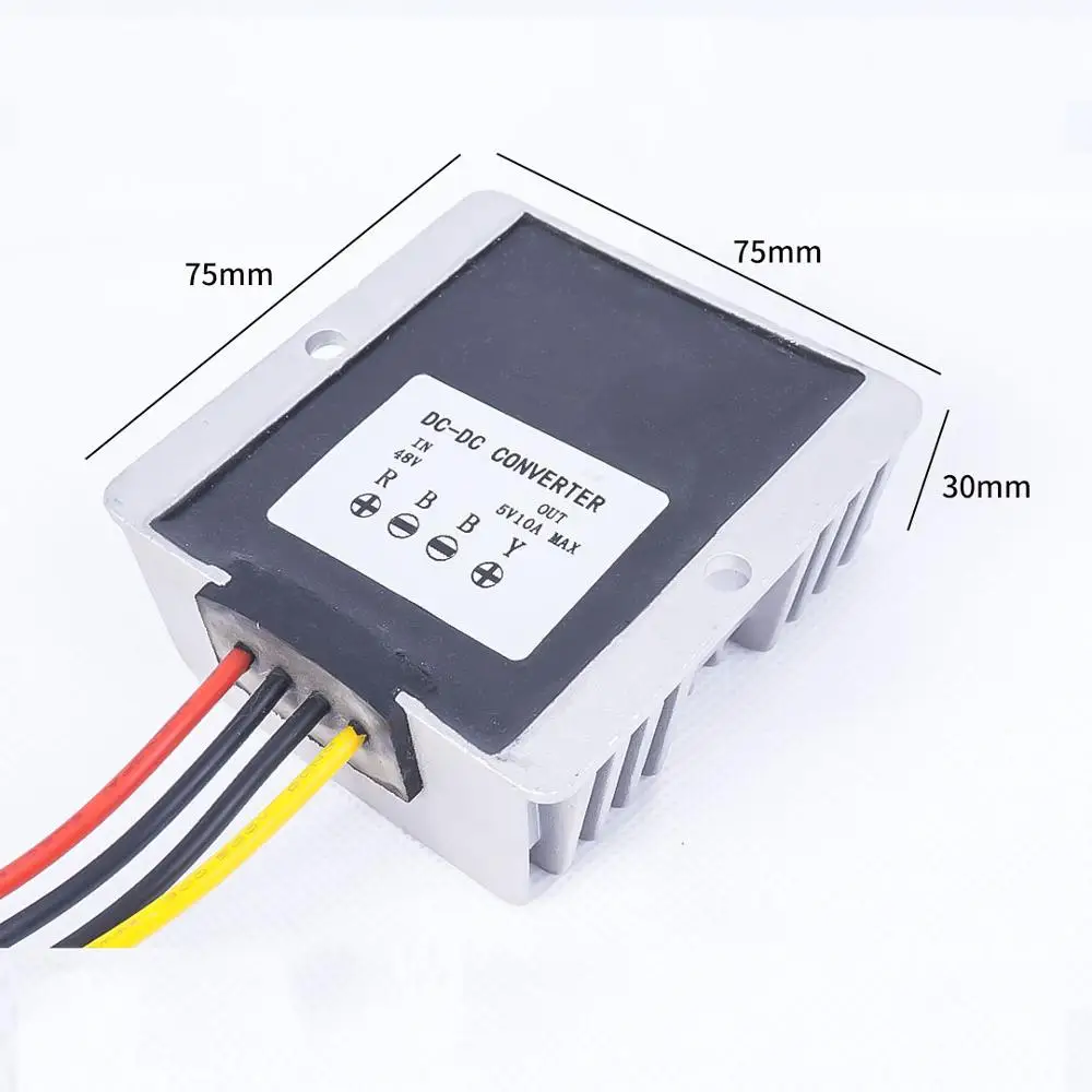 DC 48 V TO 5 V 10A DC power высококачественный преобразователь понижающий регулятор постоянного тока для Automot