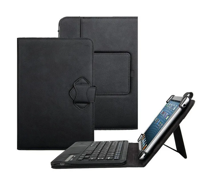Huawei MediaPad m2 8 "Беспроводной Bluetooth клавиатура Планшеты чехол Универсальный 2in1 Съемная QWERTY Folio кожаный чехол