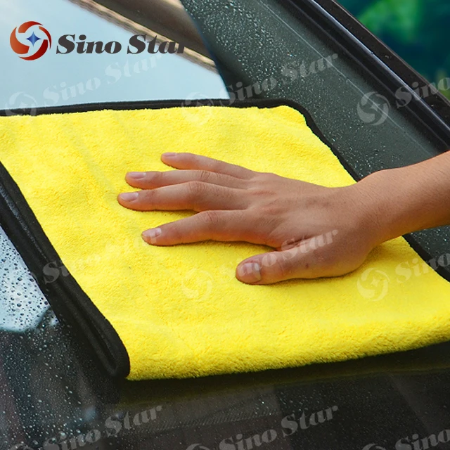 SS-WT6 30*30 см 800gm2 на заказ супер абсорбирующие Мягкие Универсальные микрофибры ткань для чистки автомобиля полотенце для мытья оптом