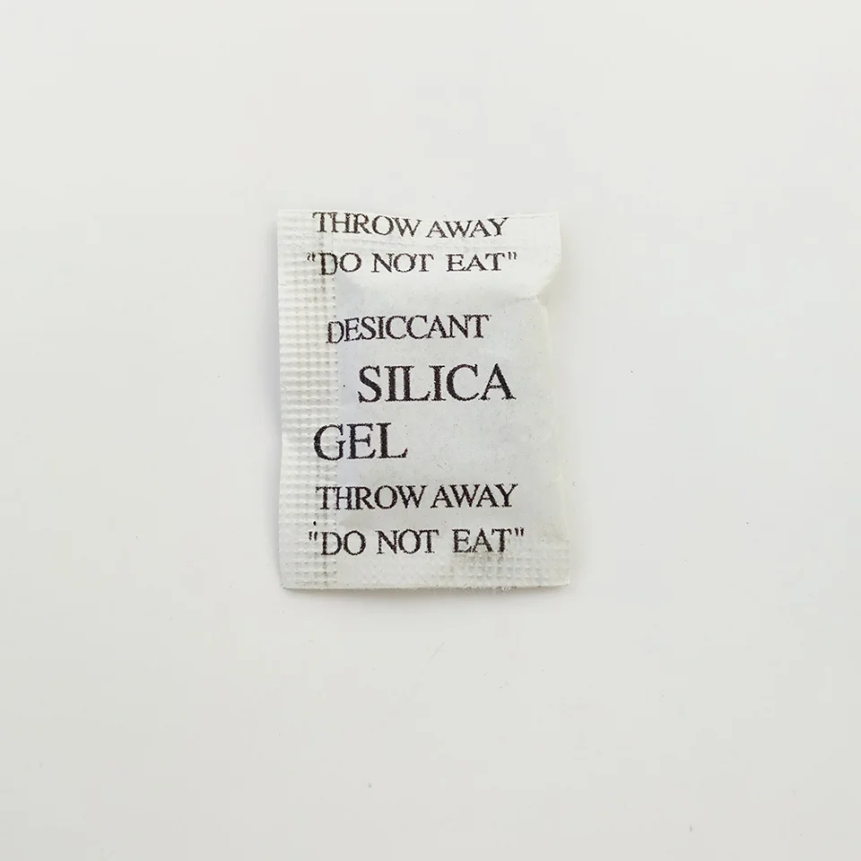 1g 100 Packets Non-Toxic Silica Gel Desiccant Moisture Absorber Dehumidifier Silica Gel Packets for Kitchen Room Living Room Bag (5)