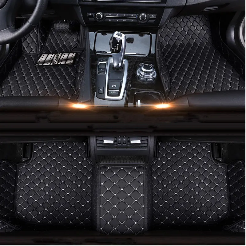 Black Автомобильные коврики для Opel antara astra g h j Insignia Mokka corsa d 2013 2012 2011 2010 2009 2008 2007 2006 - Название цвета: Black