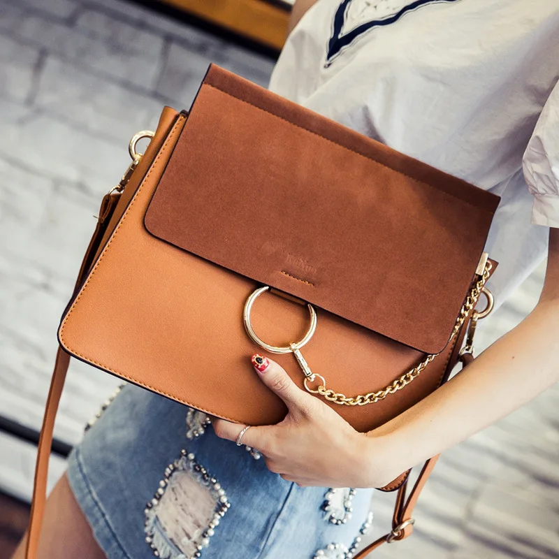 

Matte Small Square Package Summer New Ring Pack Korean Version Of Messenger Bag Fashion Personality Casual Shoulder Handbag