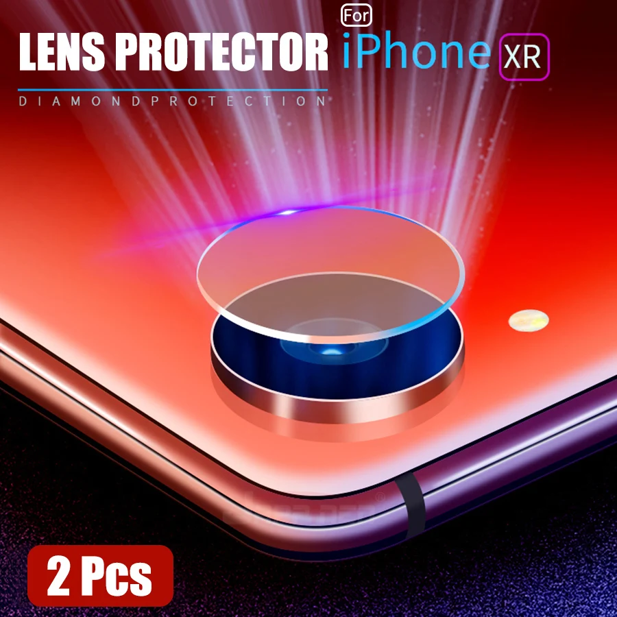 

2Pcs/Lot Back Camera Lens Tempered Glass For iPhone X XR XS Max Lens Protector Film For iPhone 8 7 6 6s Plus Glass Tempered