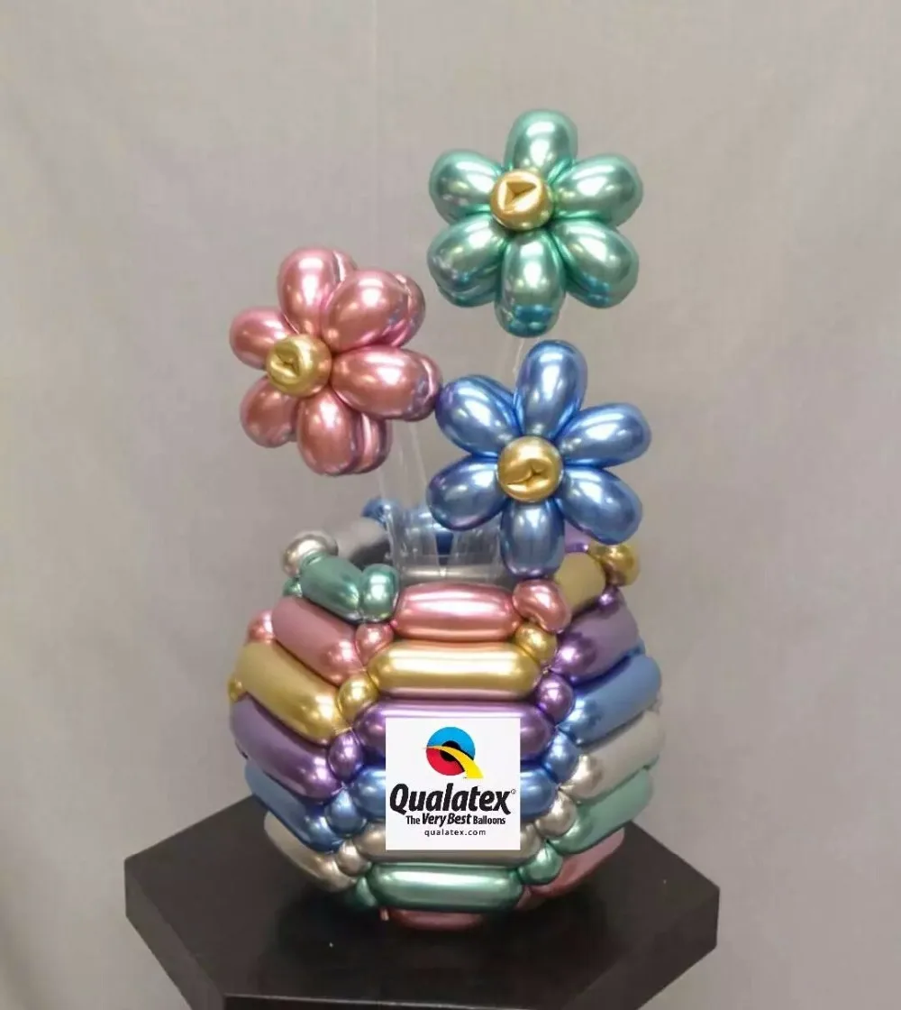 New Arrive 100pcs/lots Qualatex 260 Chrome Balloons Wedding Baby Shower