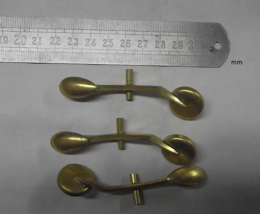 3 pcs Alto sax repair parts Brass unpainted-in Saxophone from Sports