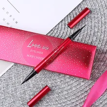 1 шт., подводка для глаз с двойной головкой, водонепроницаемый и от потения, устойчивый к стойкости, не головокружение, подводка для глаз, карандаш, большой глаз, фиксированный макияж, 466