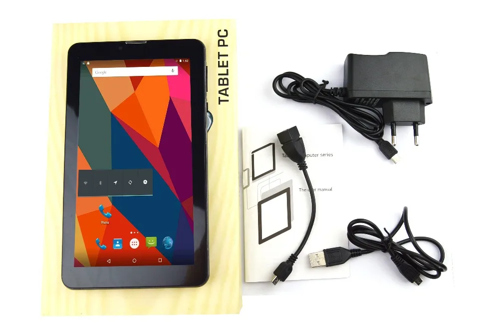 1024*600 ips 7 дюймов T7 2G/3g две sim карты телефонный звонок планшетный ПК 1G ram 8G rom Android 6 0 BT