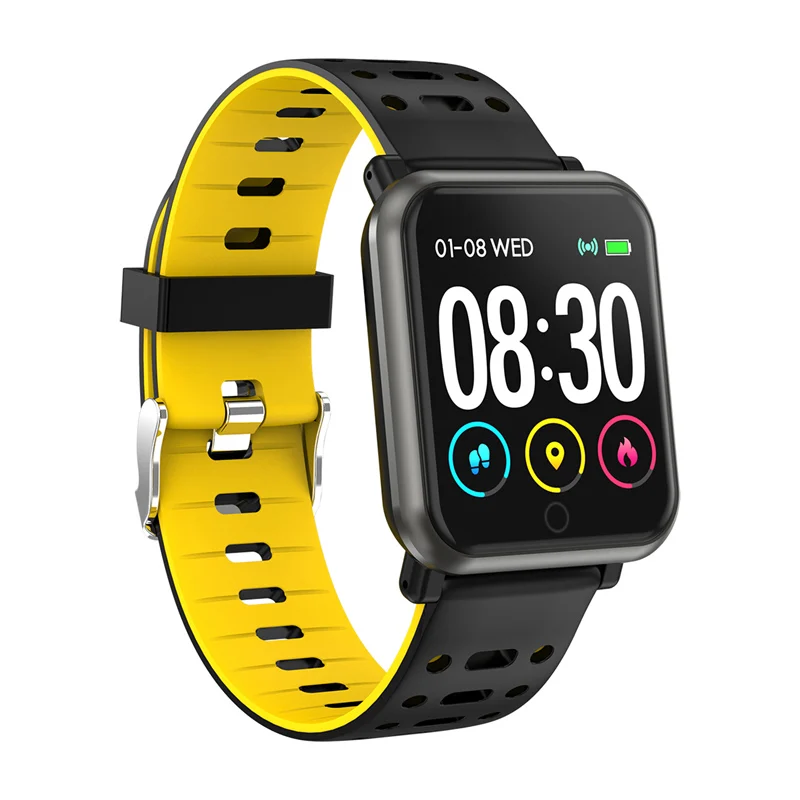 

N88 HD Display Blood Pressure Oxygen Monitor Smart Watch Reminder Fitness tracker Sport band Wearable Devices P11 Bracelet
