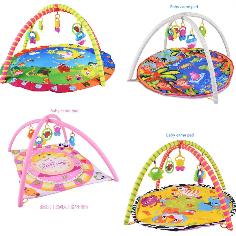 Высококачественный детский игровой коврик развивающий для ползания мальчиков и