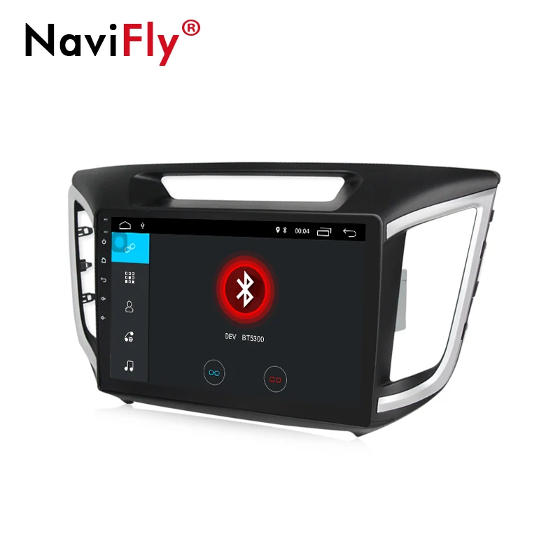Top Navi-Fly Full touch 10.1inch big screen Android8.1 Car Multimedia Video player for Hyundai Creta ix25 2014-2018 with gps navi 5