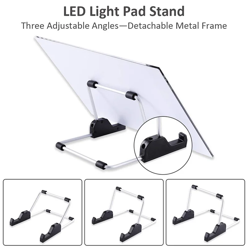 A4 планшет со светодиодной подсветкой для алмазной живописи, с питанием от USB 5D алмазная вышивка аксессуары световая доска набор инструментов
