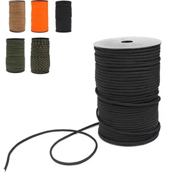 

Paracord 550 Parachute Cord Lanyard Rope 9 Strand 100Meters Dia.4mm Climbing Camping Rope Hiking survival equipment kit