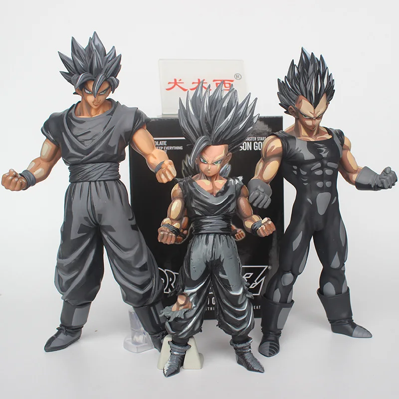 

Dragon Ball MSP 30th Anniversary Sun Wukong Beijita Sun Wufan Limited Chocolate Color Hand Office Model action figure toys