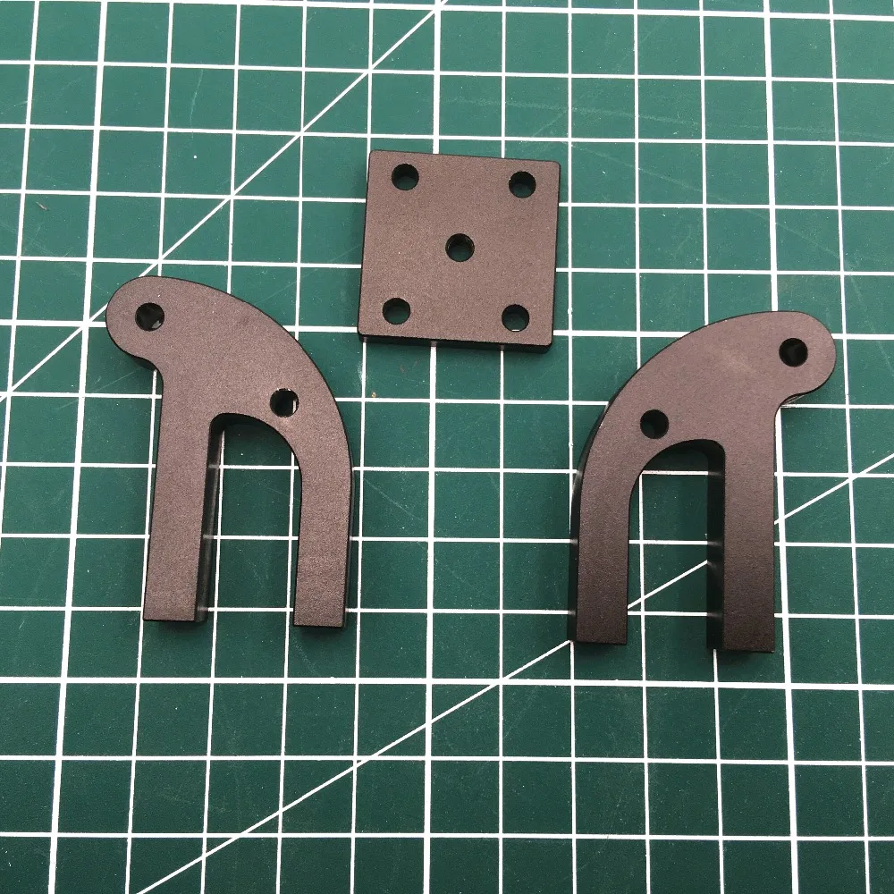 Детали 3d принтера Черный анодированный алюминиевый Анет А8 ось y натяжитель металлический Анет А8 обновление y-ремень натяжитель