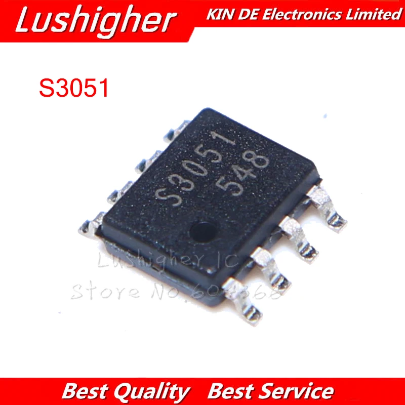 10 шт. S3051 SEM3051 SOP8 SMD|Интегральные схемы| |