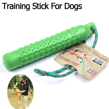 

Training Stick For Large Dogs Pet Rubber Durable Interactive Squeaky Dog Chewing Toys Bite Resistant Pet Products Petshop Toys