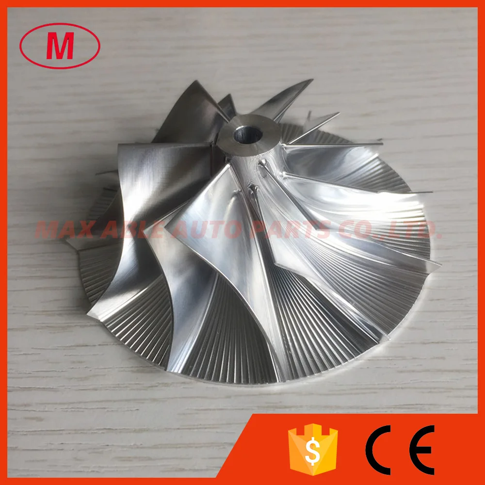 K16 51.34/76.69mm 6+6 blades 5324-123-2206 upgrade turbo billet/milling/aluminum 2024 compressor wheel | Автомобили и мотоциклы