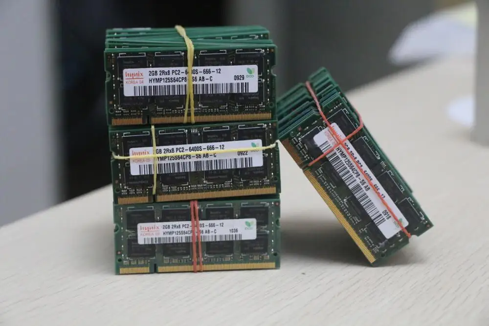 Hynix чипсет NB 1 ГБ 2G B 4 Гб PC3 DDR2 667 МГц 800 5300s 6400s лэптоп ноутбук память Оперативная память SO-DIMM 1g 2G 4g 667 800 МГц