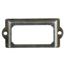 Новинка-почтовый ящик для файлов, дверная бирка, этикетка, держатель для карт, бронзовый тон, 8 шт