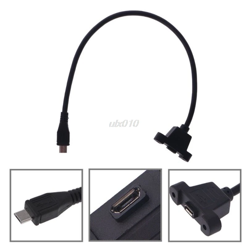 Кабель-удлинитель для крепления на панели USB 2 0 30 см/50 см S09 | Обустройство дома