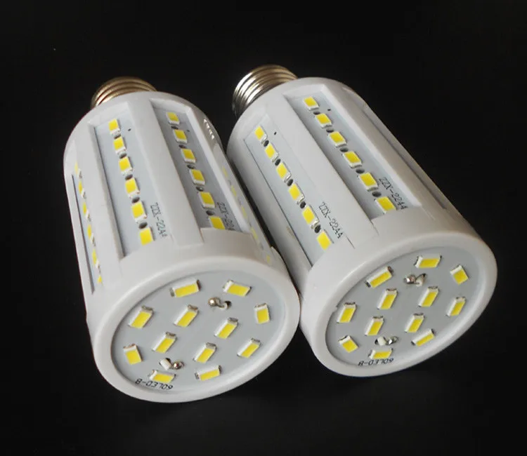 E27 Светодиодная 15 w 60 SMD5730 свет мозоли lampara светодиодные лампы 1500lm Светодиодная лампа теплый белый/чистый whte/холодный белый 10 шт./лот