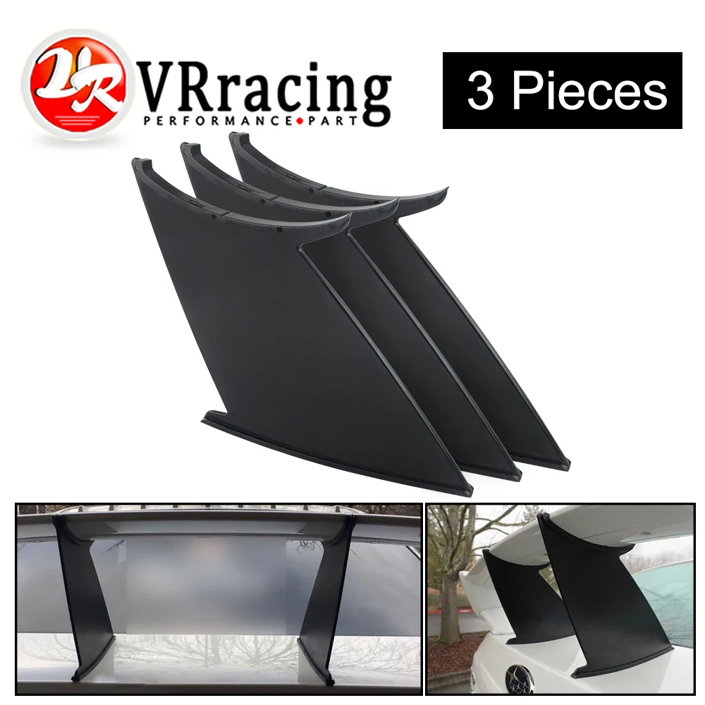 

VR - Spoiler Wing Stabilizer For subaru STI Sedan 2011-14 Spoiler Wing Stiffi Support Rally Set of 3 VR-WSS03-3