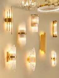 Роскошное Хрустальное настенное бра современные настенные светильники золотой для гостиной спальни коридора гостиной сценического