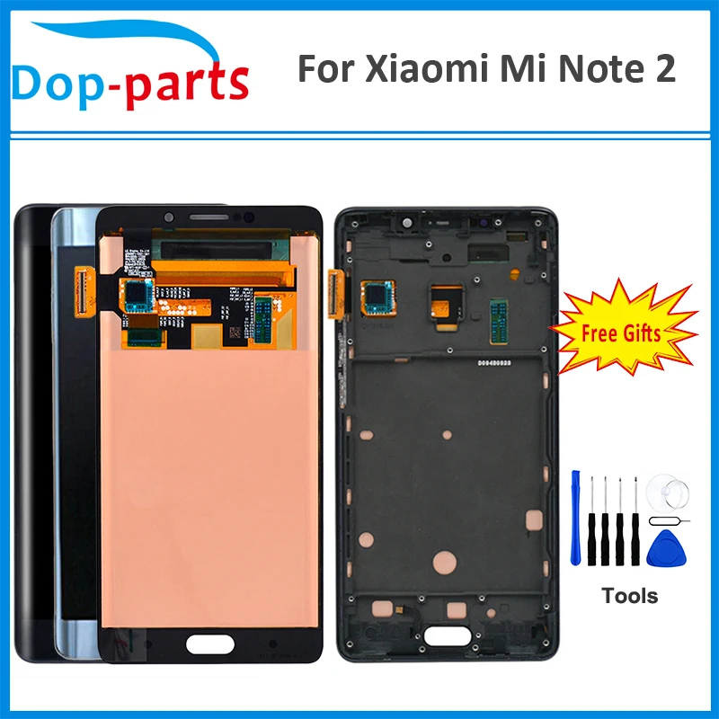

High Quality LCD For Xiaomi Note 2 Display+Digitizer 1920*1080 Touch Screen Assembly For Xiaomi Note 2 with frame Replacement