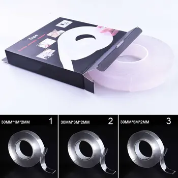

Double-Sided Adhesive Nano Tape Traceless Removable Multifunctional Tapes Gel Grip Non-Marking Sticker For Indoor Outdoor