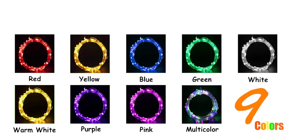 YNL светодио дный гирлянды светодиодные огни м 2 м RGB медный провод бутылка вина Натуральная пробка формы Flasher Фея огни Свадебная вечеринка