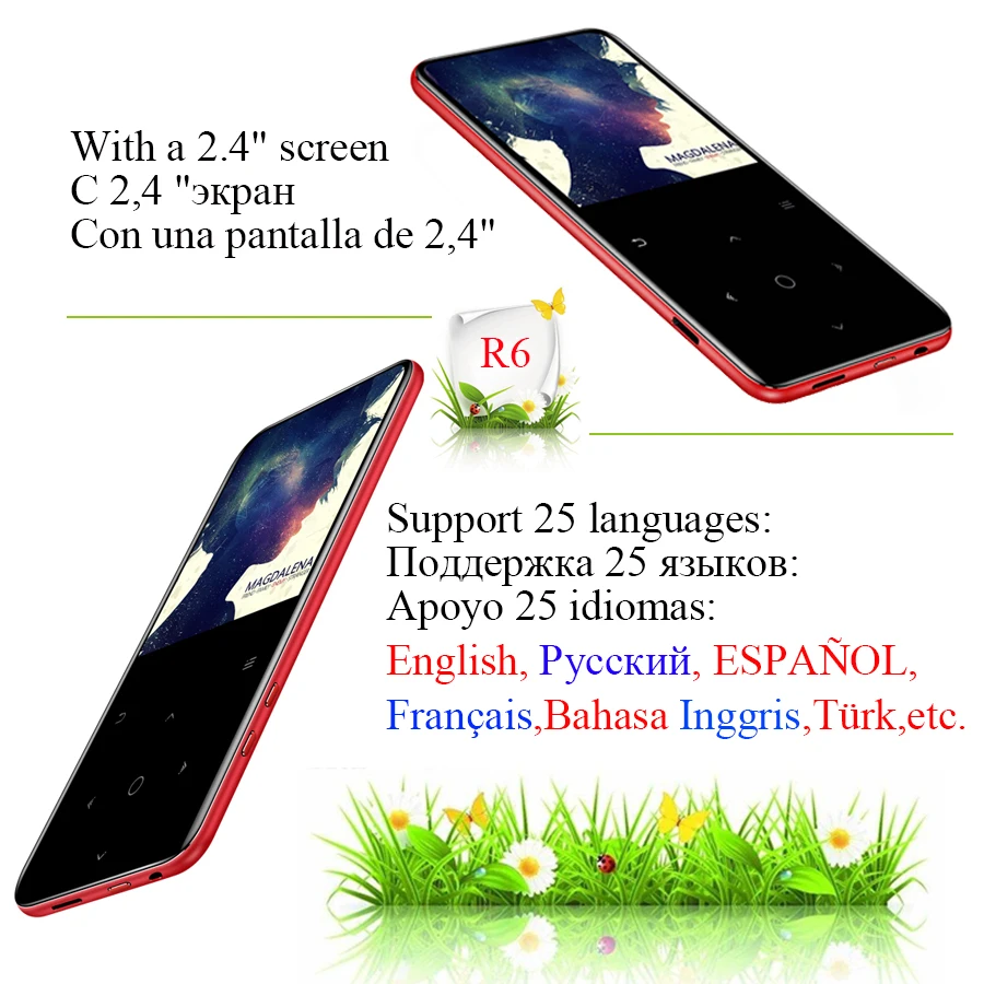 Sport MP3 player bluetooth with speaker walkman media music player mp3 flac metal radio fm portable hi-fi mp 3 8g 16g 32g 40g tf Sport MP3 player bluetooth with speaker walkman media music player mp3 flac metal radio fm portable hi-fi mp 3 8g 16g 32g 40g tf