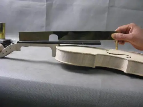 

Violin neck prolongation measuring tool, violin making tool, luthier tools