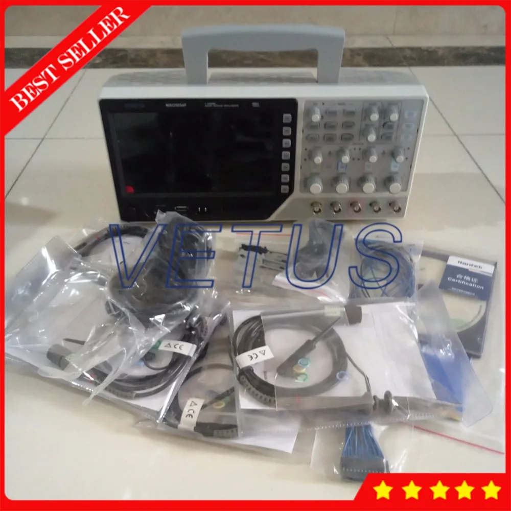 

Hantek MSO5054F 40MHz 1GSa/s Digital Scopemeter 4 Channel Oscilloscope with 8 Channles Logic Analyzer