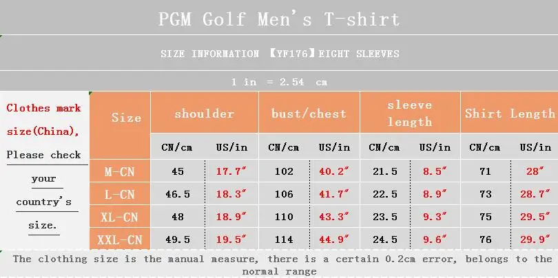 Новинка, PGM Golf Apparel, летняя футболка с коротким рукавом, спортивная одежда, быстросохнущая Мужская Джерси, цифровая печать, дышащая сетчатая одежда